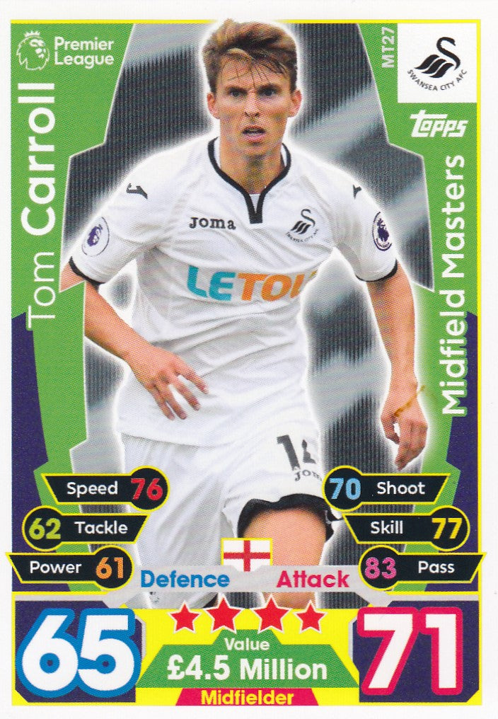 EX-MT27. TOM CARROLL - SWANSEA - MIDFIELD MASTERS