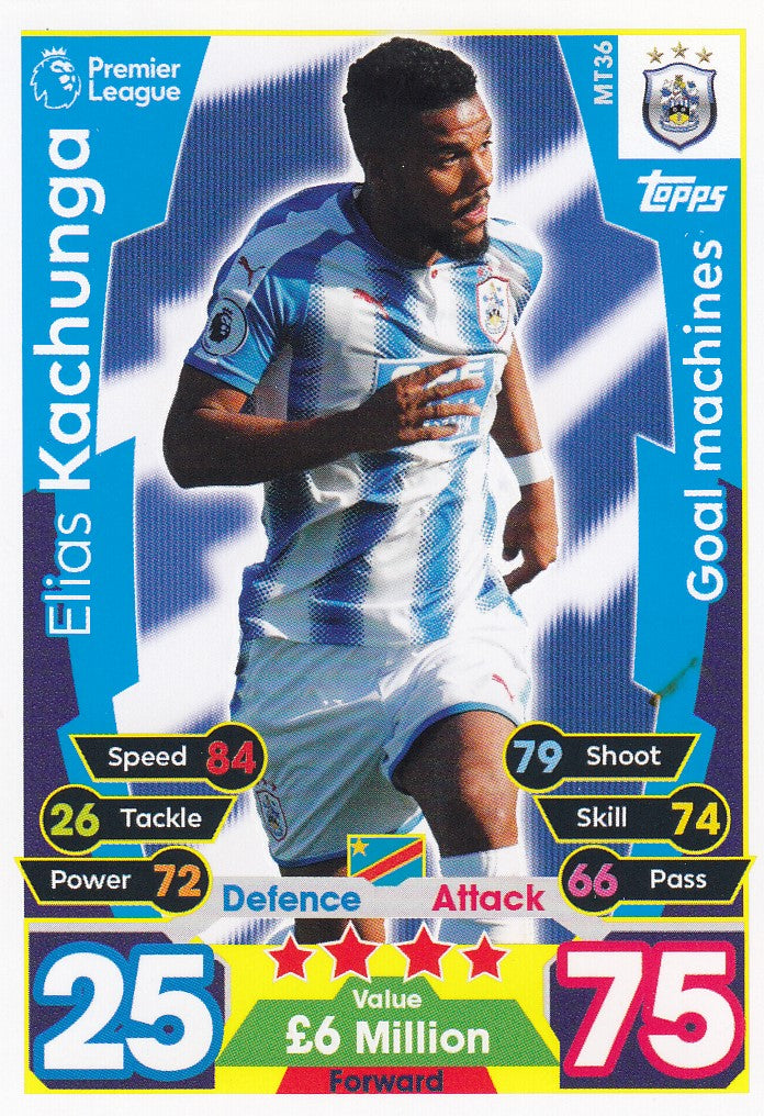 EX-MT36. ELIAS KACHUNGA - HUDDERSFIELD - GOAL MACHINES