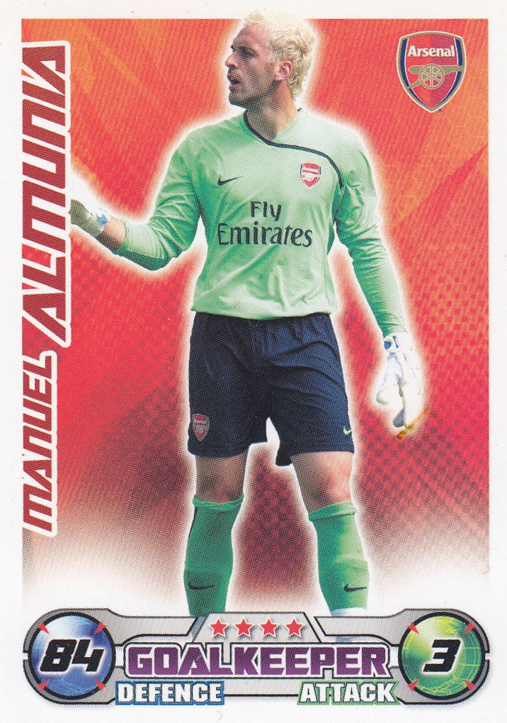 001. MANUEL ALMUNIA - ARSENAL