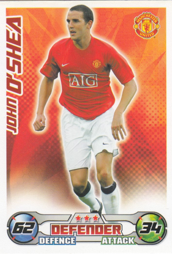 182. JOHN O’SHEA - MANCHESTER UNITED