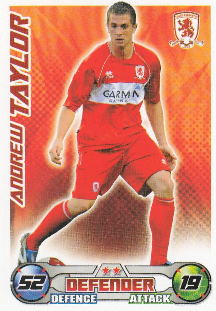 200. ANDREW TAYLOR - MIDDLESBROUGH