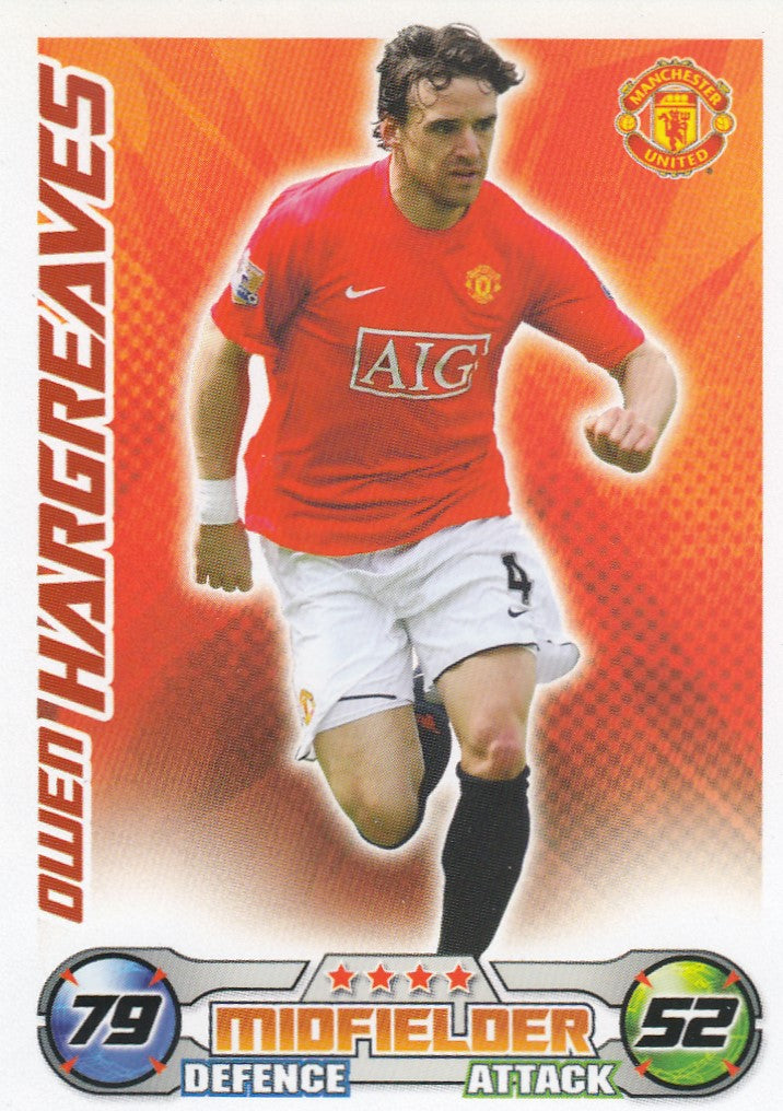 192. OWEN HARGREAVES - MANCHESTER UNITED