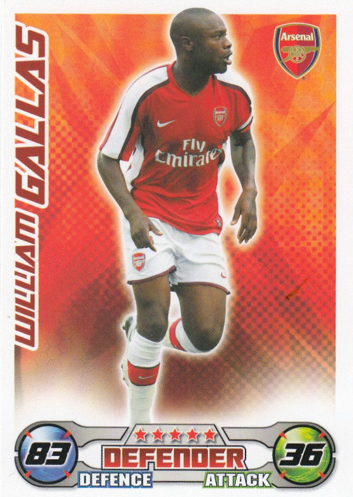 005. WILLIAM GALLAS - ARSENAL