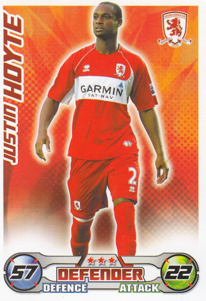 203. JUSTIN HOYTE - MIDDLESBROUGH