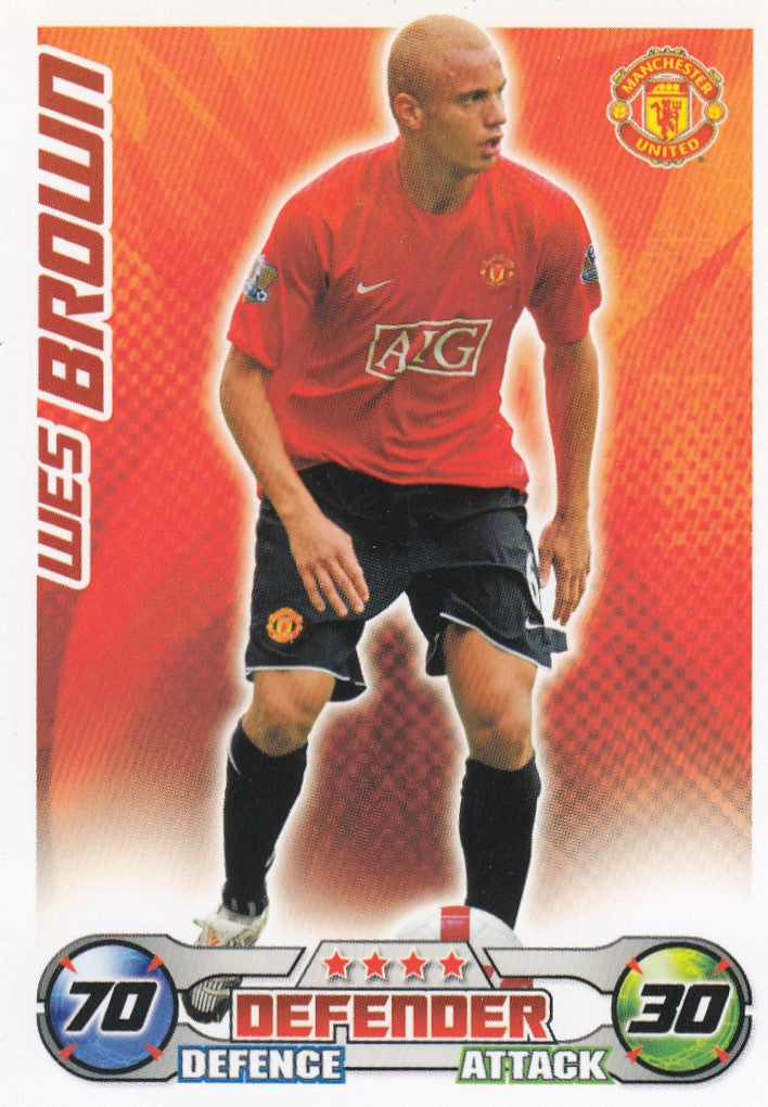 186. WES BROWN - MANCHESTER UNITED