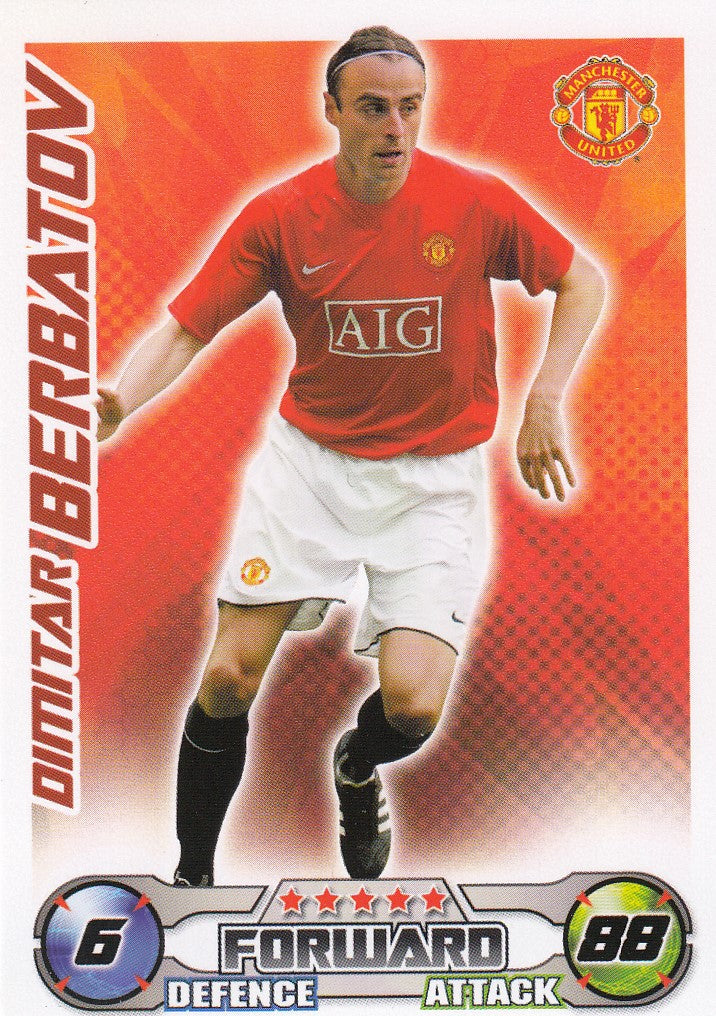 196. DIMITAR BERBATOV - MANCHESTER UNITED
