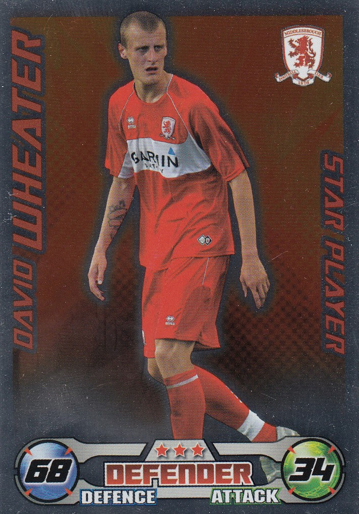 215. DAVID WHEATER - MIDDLESBROUGH - STAR PLAYER