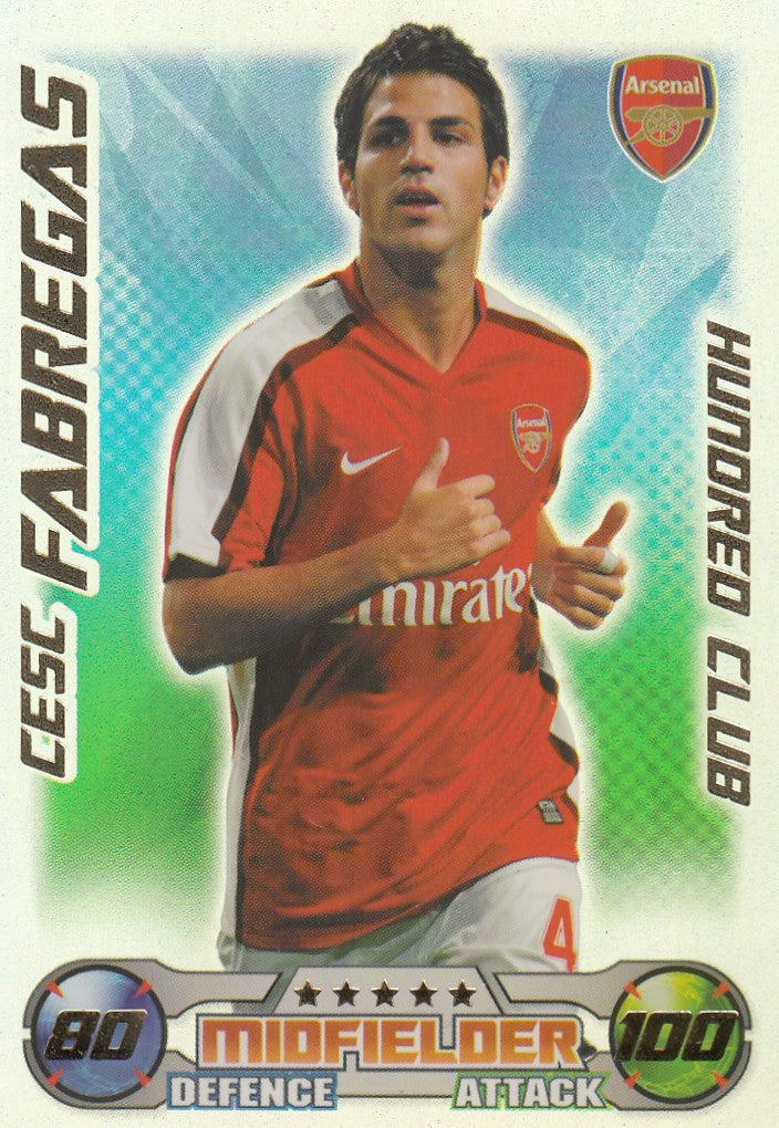 HC001. CESC FABREGAS - ARSENAL - HUNDRED CLUB
