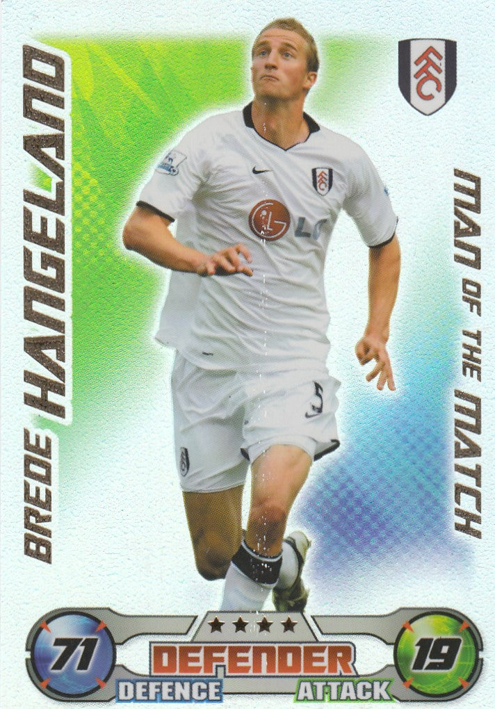 MOM019. BREDE HANGELAND - FULHAM - MAN OF THE MATCH