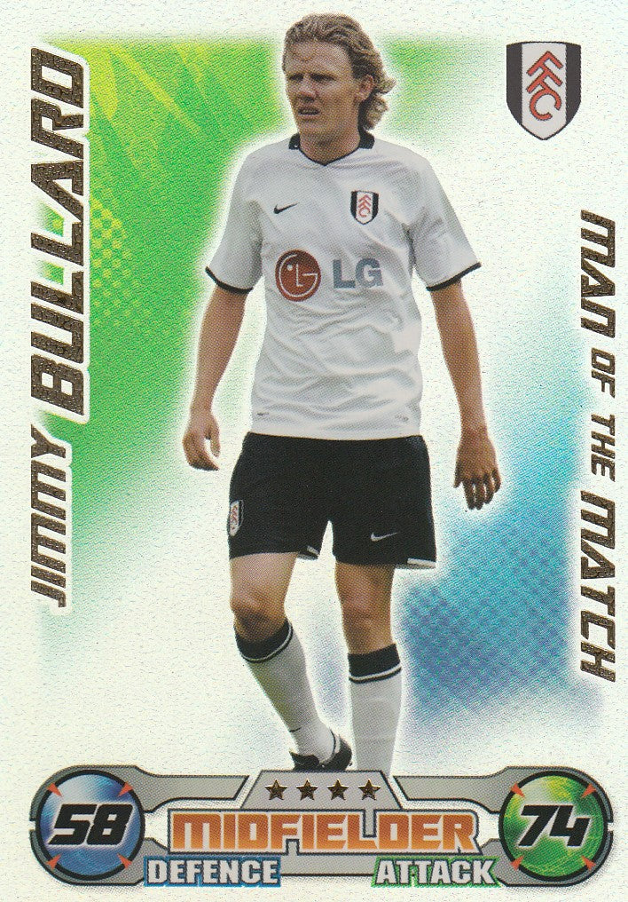 MOM020. JIMMY BULLARD - FULHAM - MAN OF THE MATCH