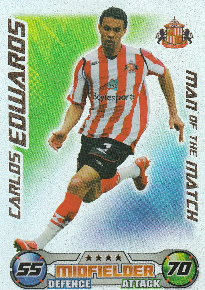 MOM047. CARLOS EDWARDS - SUNDERLAND - MAN OF THE MATCH