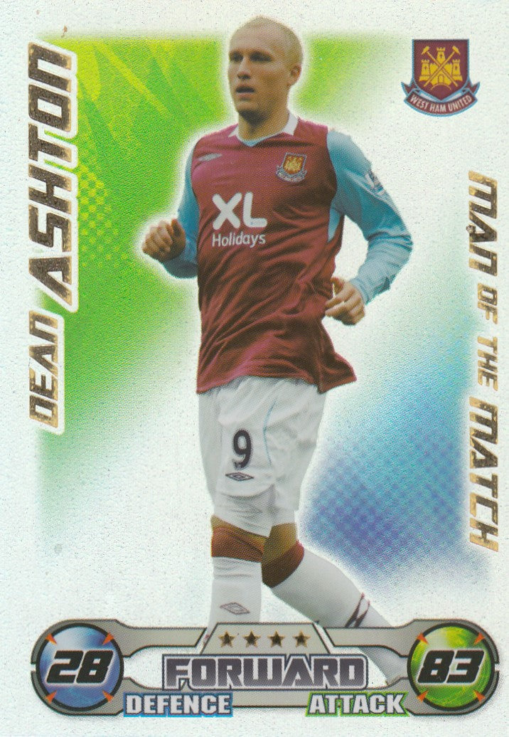 MOM057. DEAN ASHTON - WEST HAM - MAN OF THE MATCH