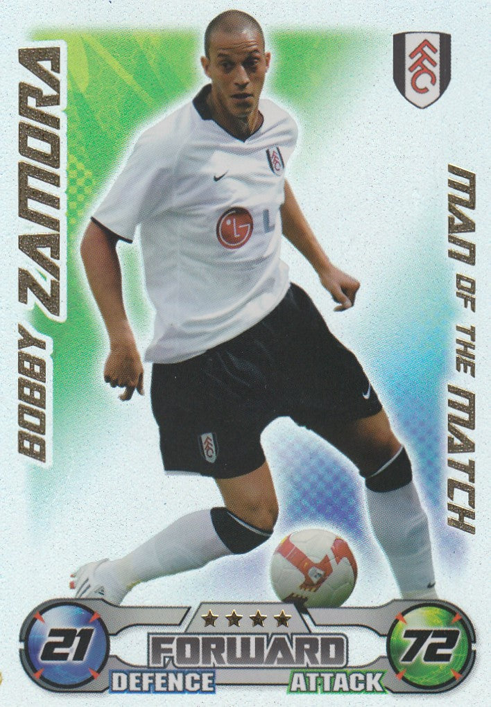 MOM021. BOBBY ZAMORA - FULHAM - MAN OF THE MATCH