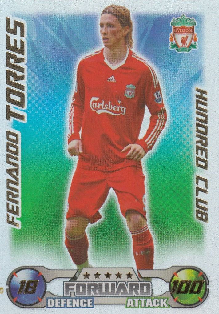 HC003. FERNANDO TORRES - LIVERPOOL - HUNDRED CLUB