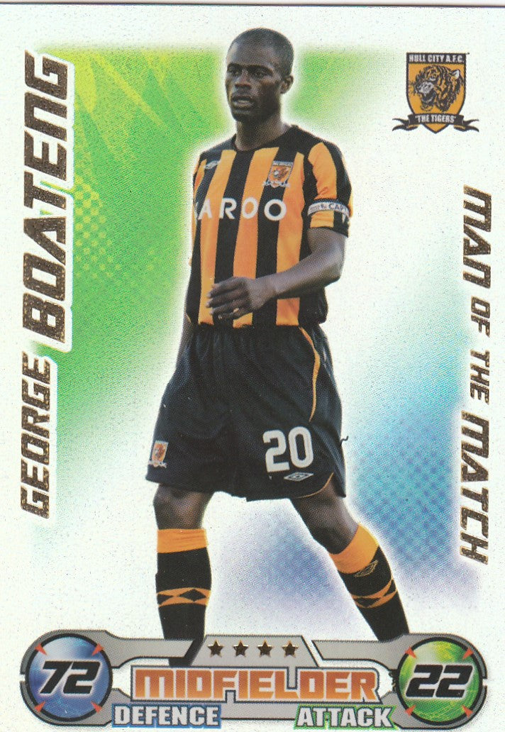 MOM022. GEORGE BOATENG - HULL - MAN OF THE MATCH