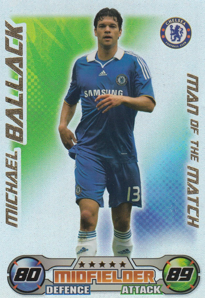 MOM014. MICHAEL BALLACK - CHELSEA - MAN OF THE MATCH