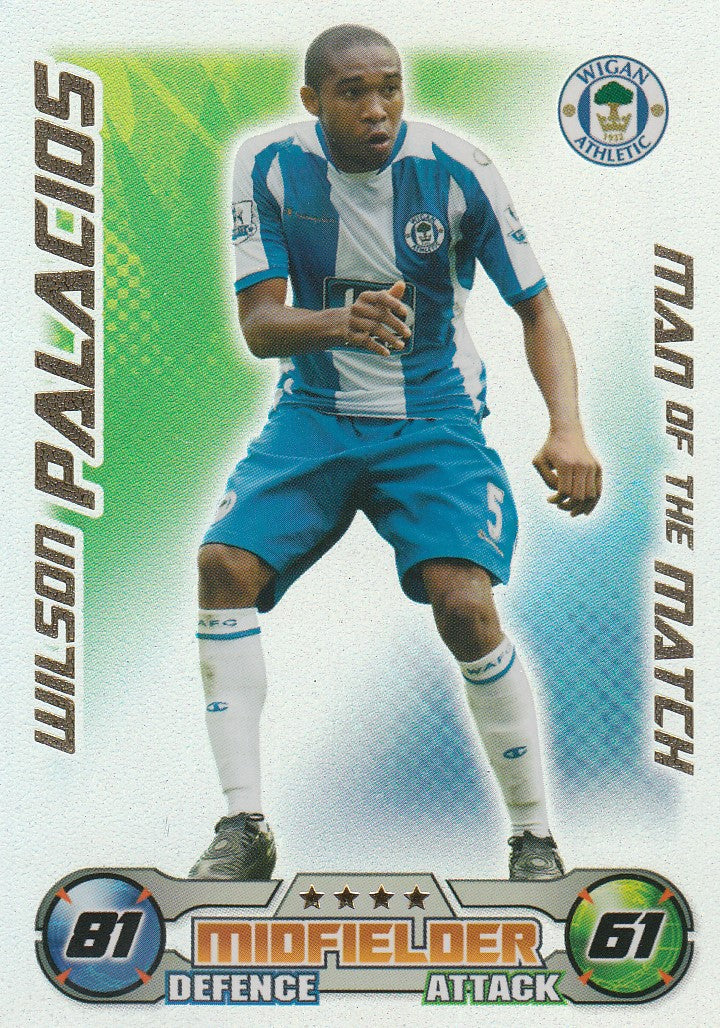 MOM059. WILSON PALACIOS - WIGAN - MAN OF THE MATCH