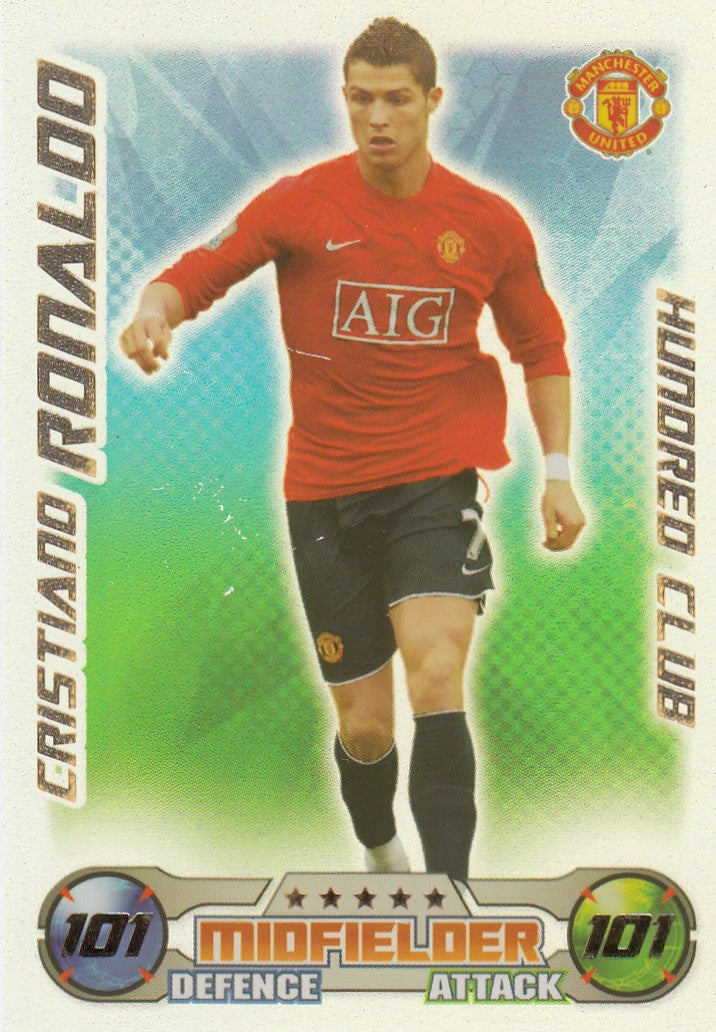 HC005. CRISTIANO RONALDO - MANCHESTER UNITED - HUNDRED CLUB
