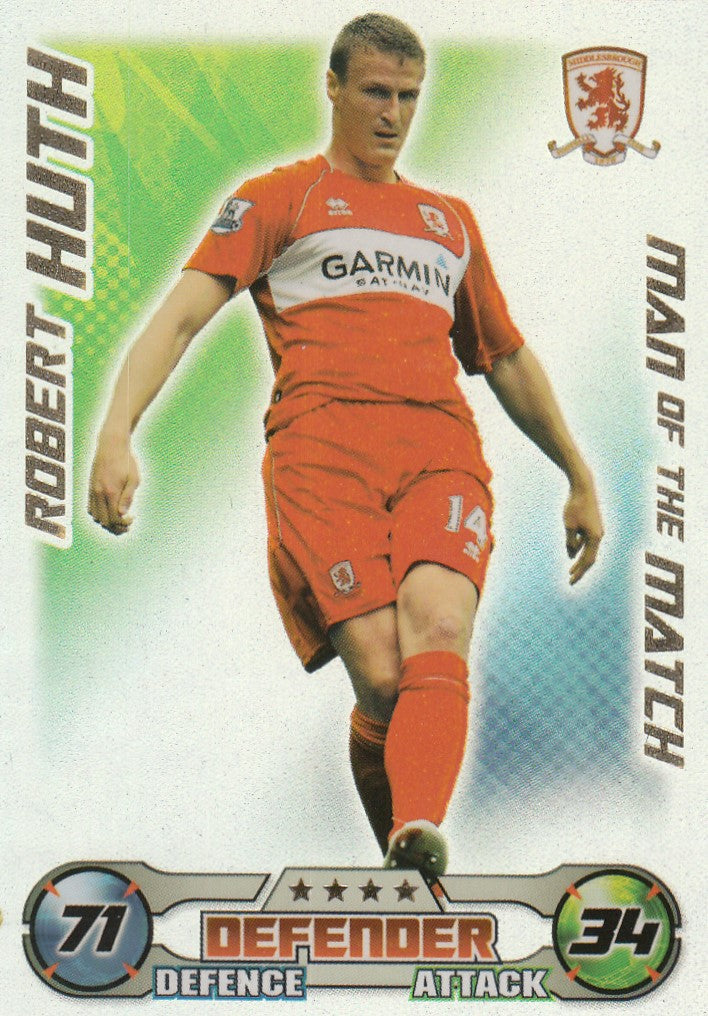 MOM034. ROBERT HUTH - MIDDLESBROUGH - MAN OF THE MATCH