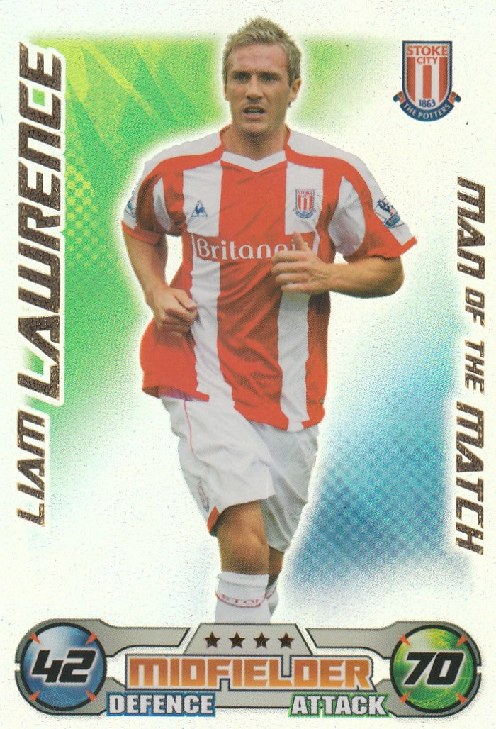 MOM044. LIAM LAWRENCE - STOKE - MAN OF THE MATCH