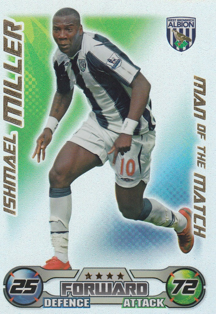 MOM054. ISHMAEL MILLER - WEST BROMWICH - MAN OF THE MATCH