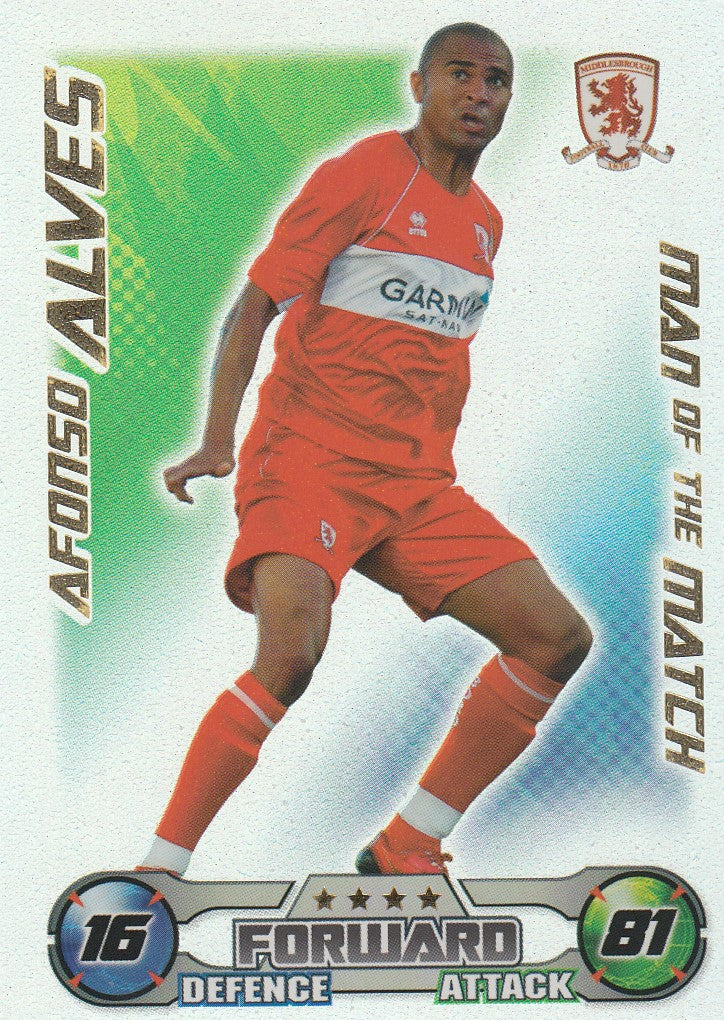 MOM036. AFONSO ALVES - MIDDLESBROUGH - MAN OF THE MATCH