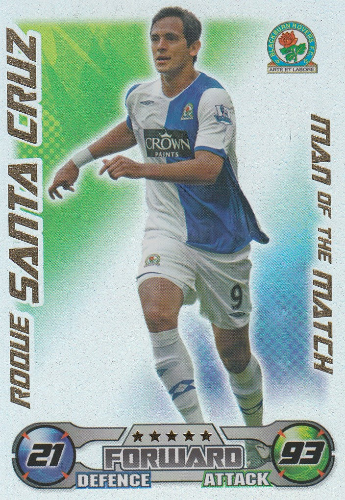 MOM009. ROQUE SANTA CRUZ - BLACKBURN - MAN OF THE MATCH