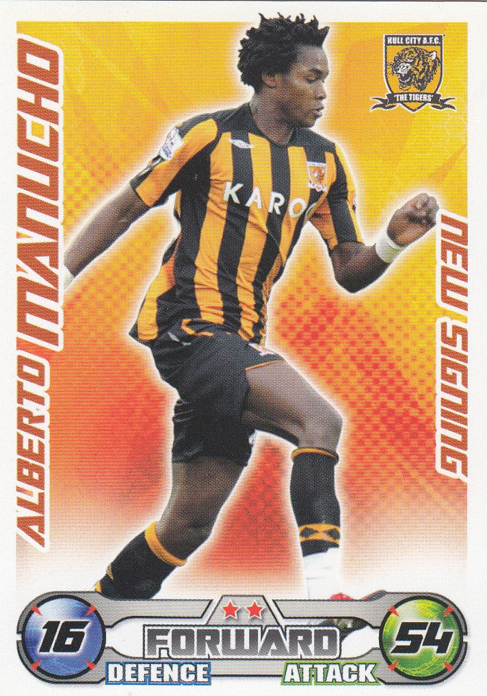 EX-NS-009. ALBERTO MANUCHO - HULL CITY - NEW SIGNING