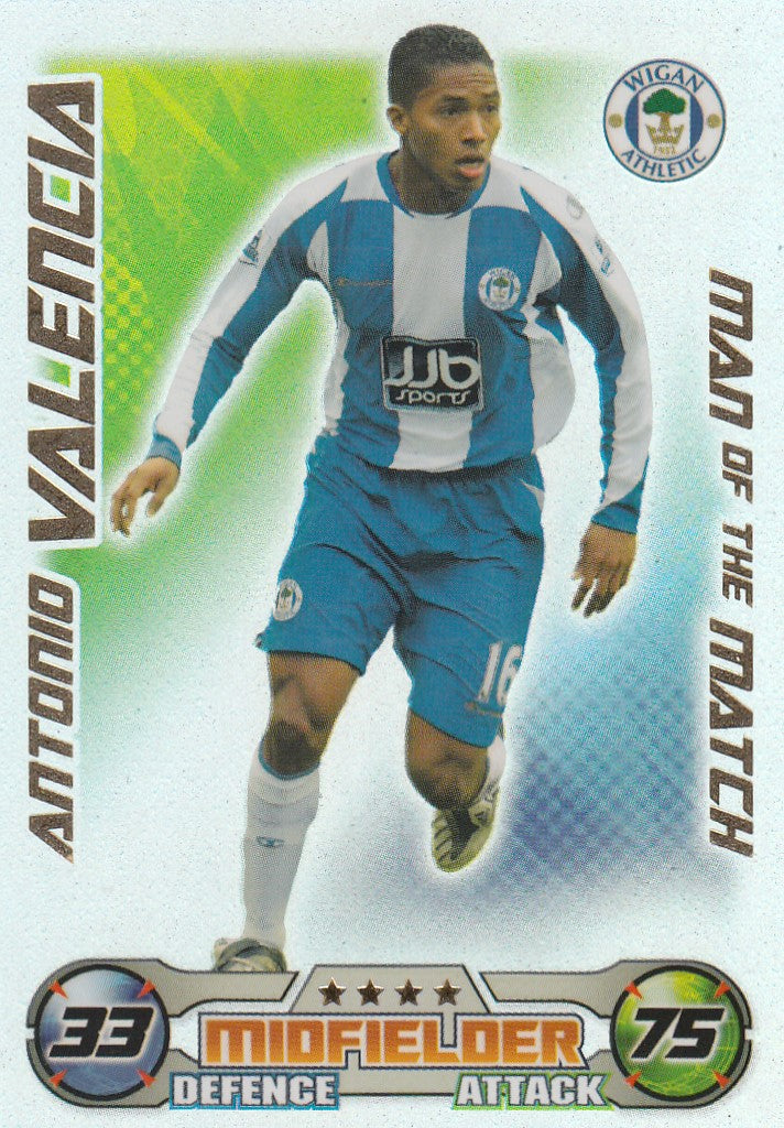 EX-MOM-020. ANTONIO VALENCIA - WIGAN - MAN OF THE MATCH