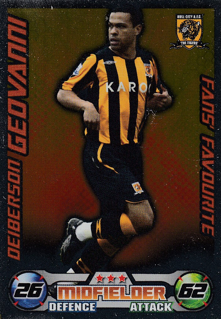 EX-FF-008. DEIBERSON GEOVANNI - HULL CITY - FANS FAVORITE