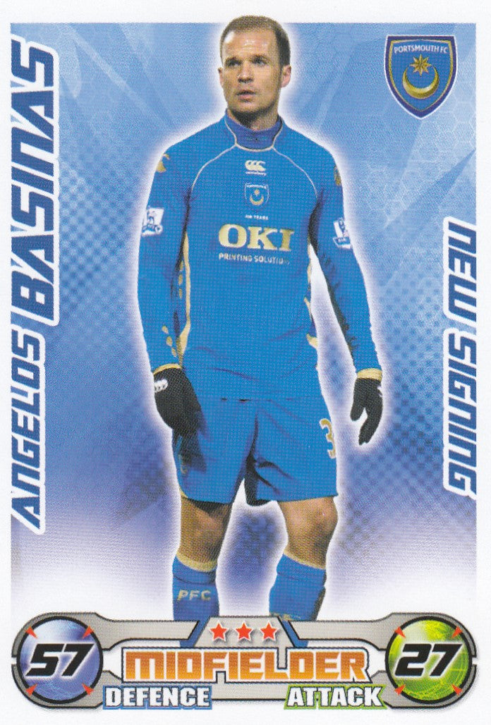 EX-NS-021. ANGELOS BASINAS - PORTSMOUTH - NEW SIGNING