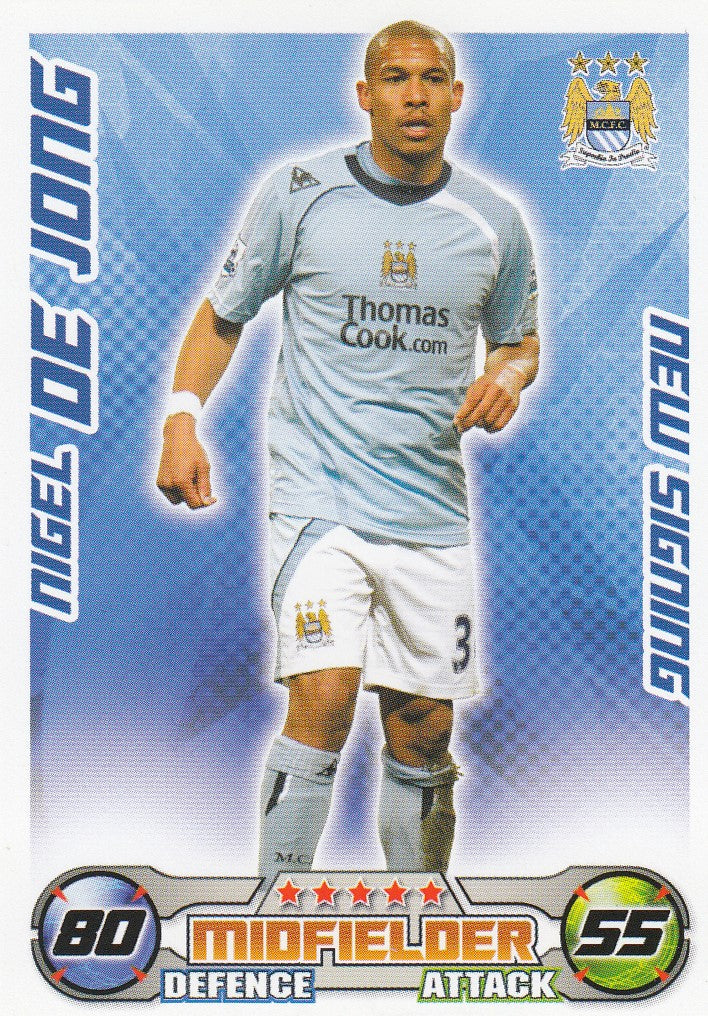 EX-NS-012. NIGEL DE JONG - MANCHESTER CITY - NEW SIGNING