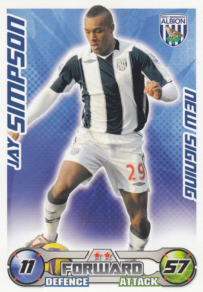 EX-NS-031. JAY SIMPSON - WEST BROMWICH - NEW SIGNING