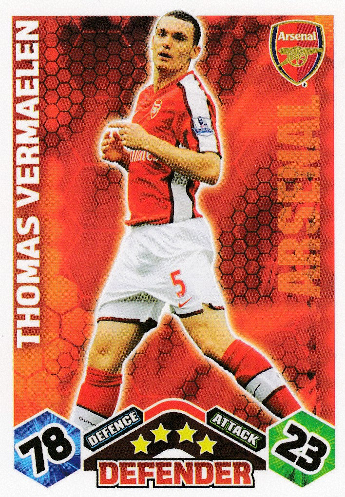 005. THOMAS VERMAELEN - ARSENAL