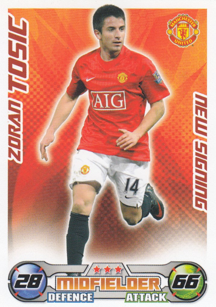 EX-NS-014. ZORAN TOSIC - MANCHESTER UNITED - NEW SIGNING