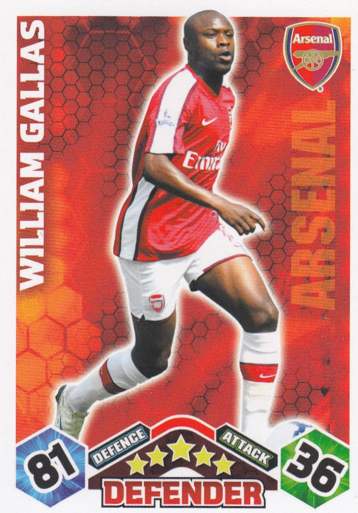 006. WILLIAM GALLAS - ARSENAL