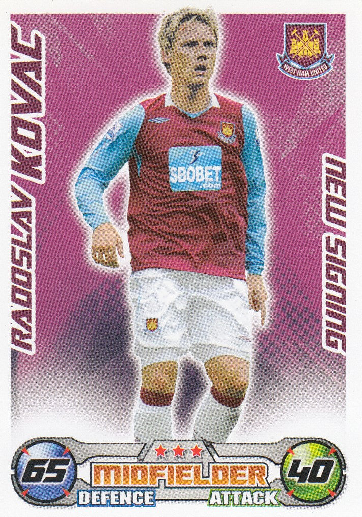 EX-NS-032. RADOSLAV KOVAC - WEST HAM - NEW SIGNING