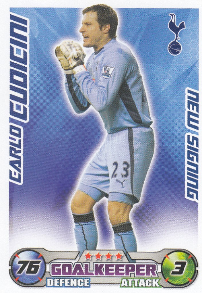 EX-NS-025. CARLO CUDICINI - TOTTENHAM - NEW SIGNING