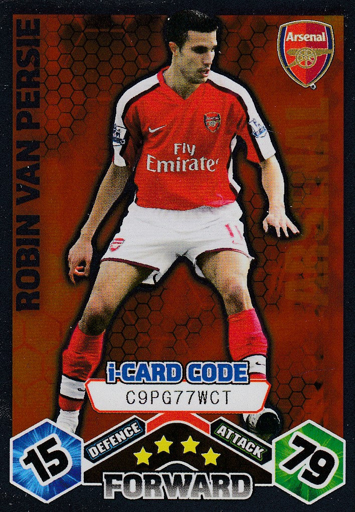 018. ROBIN VAN PERSIE - ARSENAL - i-CARD