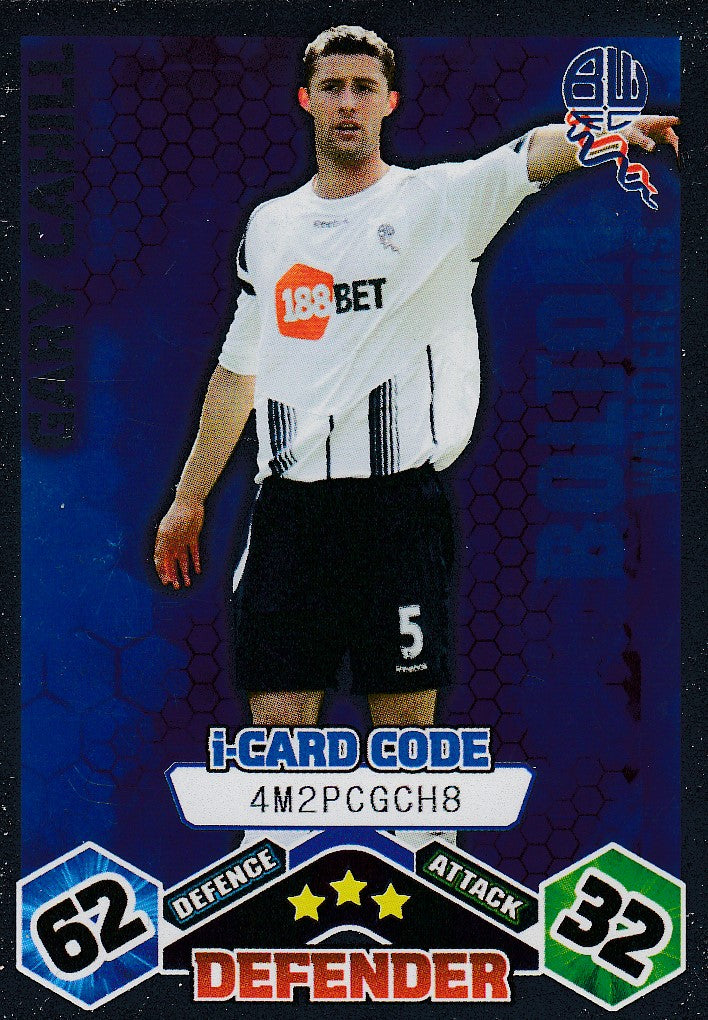 090. GARY CAHILL - BOLTON WANDERERS - i-CARD