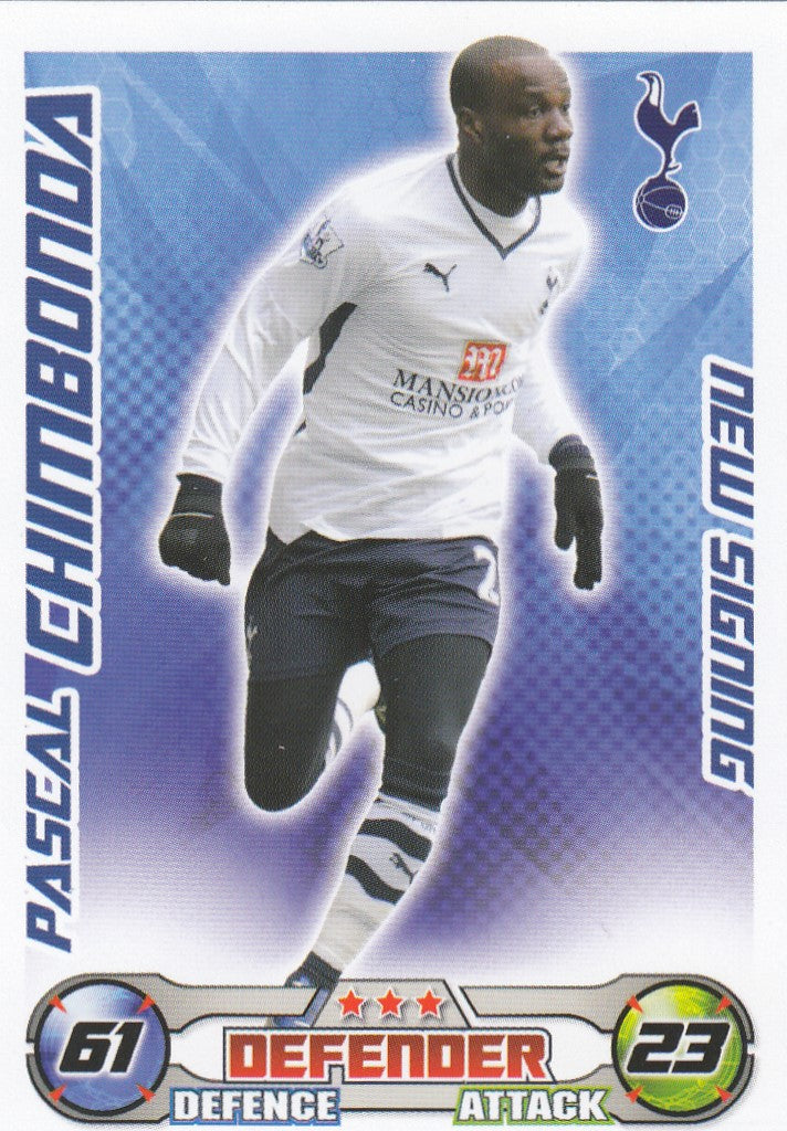 EX-NS-026. PASCAL CHIMBONDA - TOTTENHAM - NEW SIGNING