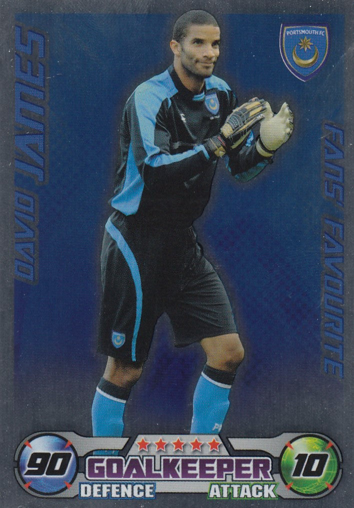 EX-FF-014. DAVID JAMES - PORTSMOUTH - FANS FAVORITE