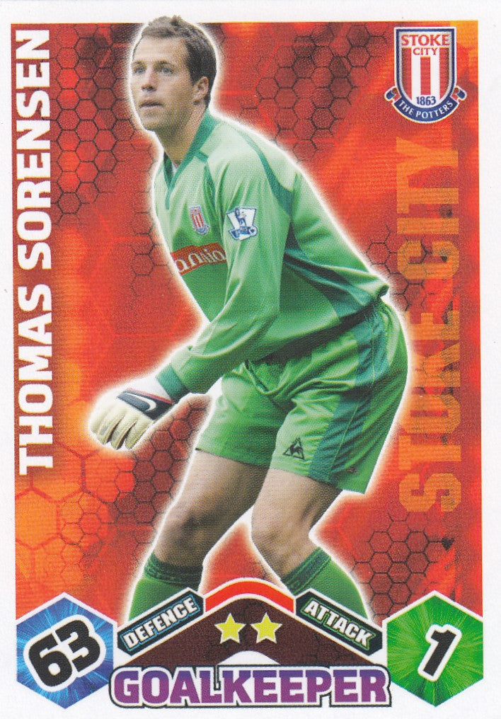 253. THOMAS SORENSEN - STOKE CITY