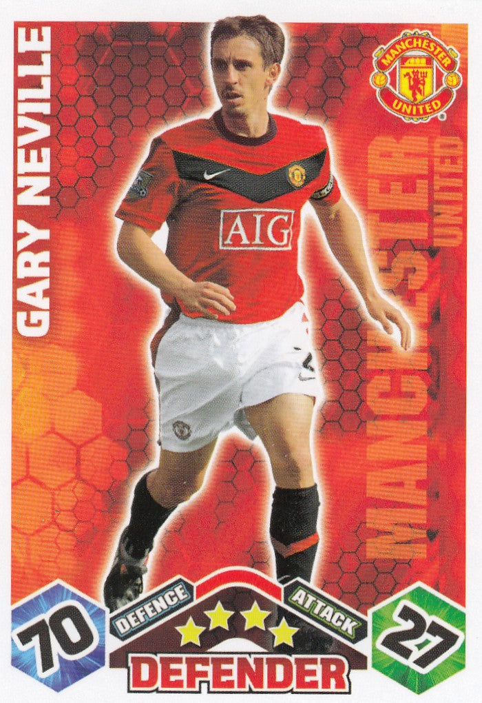 218. GARY NEVILLE - MANCHESTER UNITED