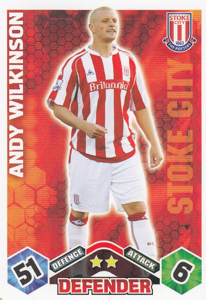 255. ANDY WILKINSON - STOKE CITY