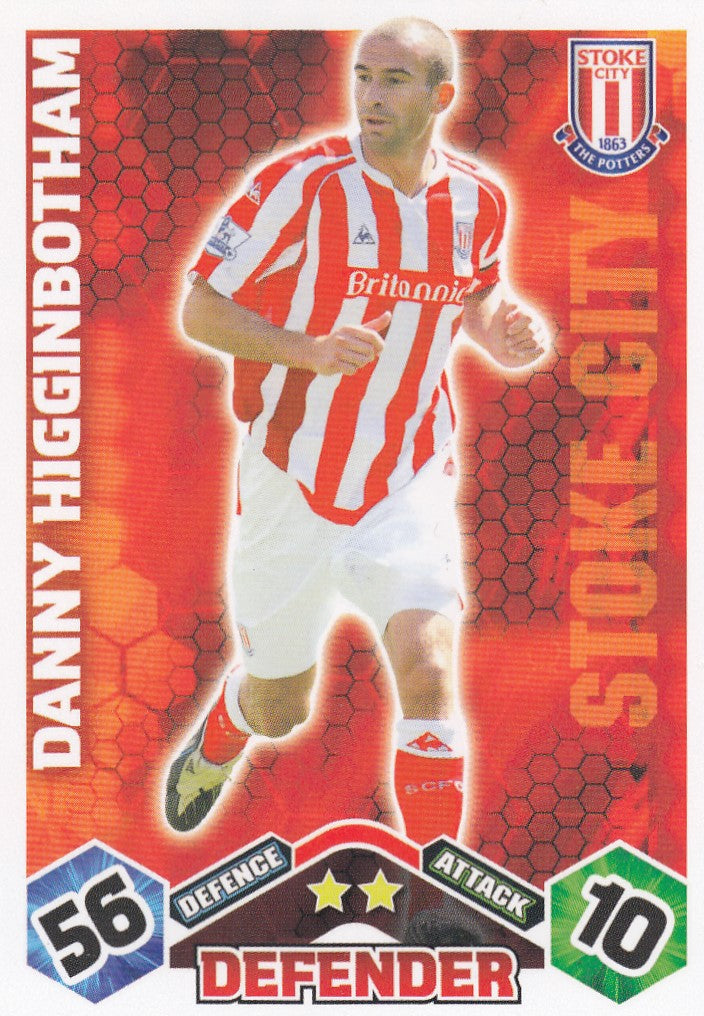 256. DANNY HIGGINBOTHAM - STOKE CITY