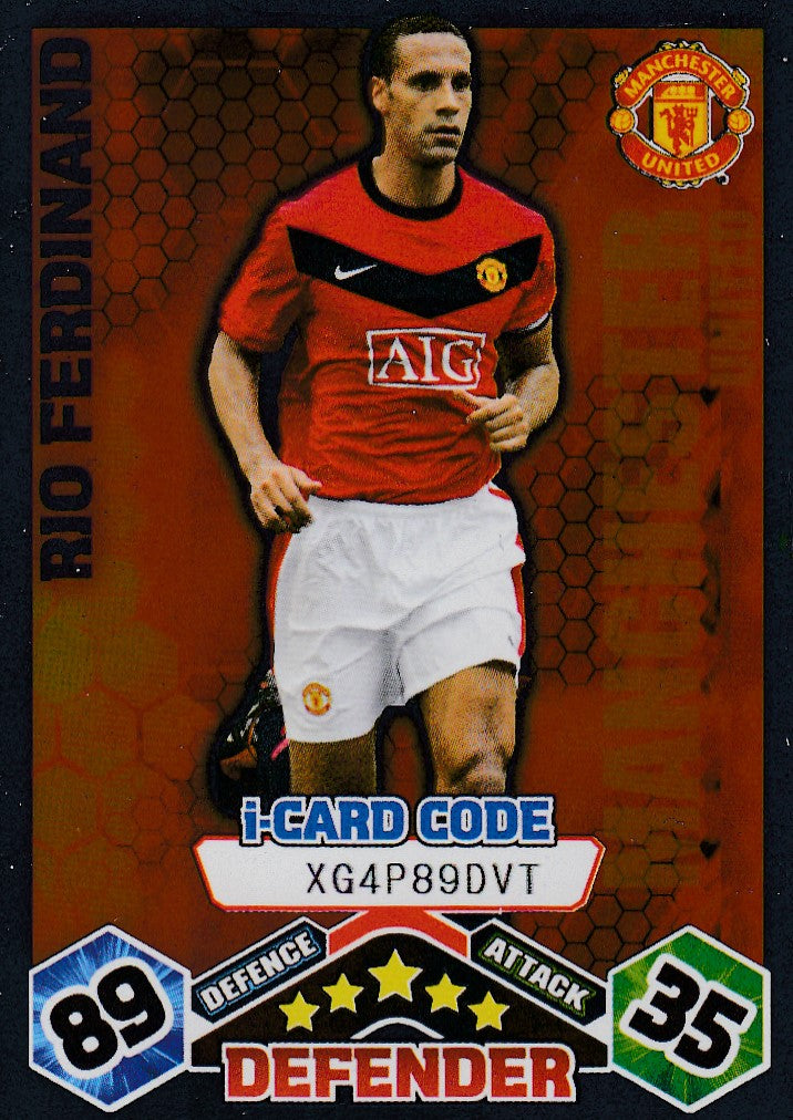 233. RIO FERDINAND - MANCHESTER UNITED - i-CARD