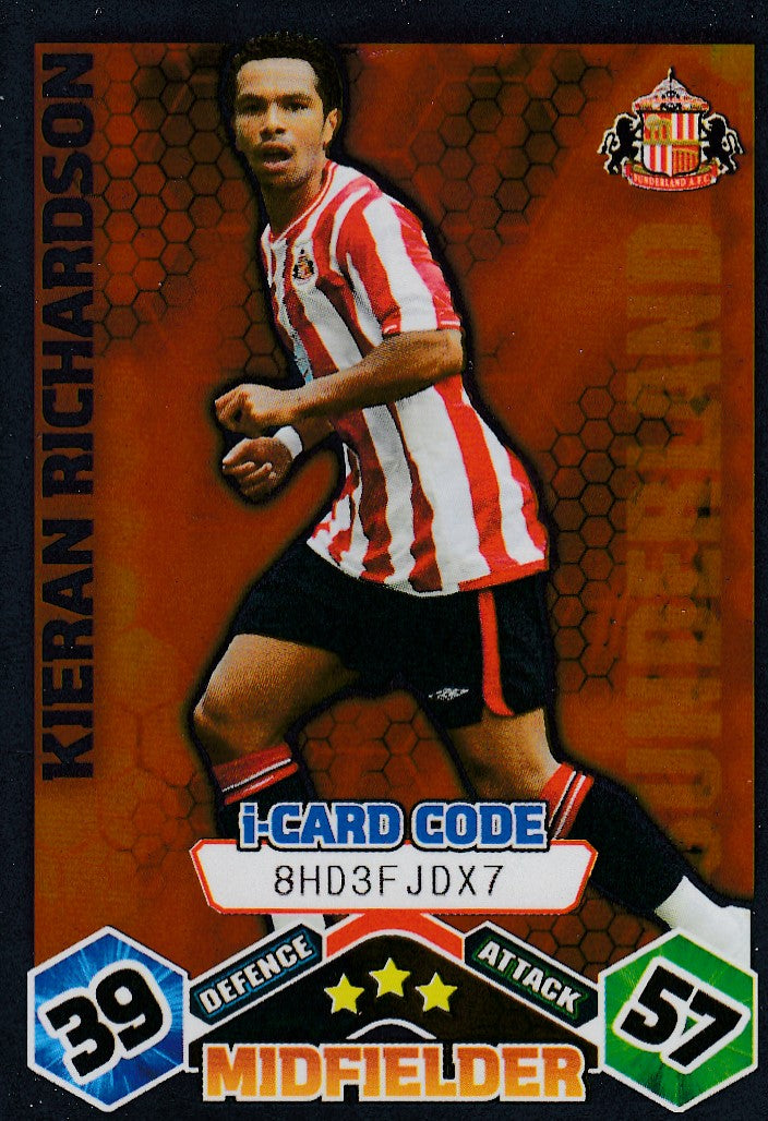 287. KIERAN RICHARDSON - SUNDERLAND - i-CARD