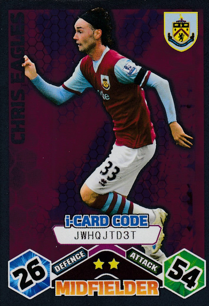 107. CHRIS EAGLES - BURNLEY - i-CARD