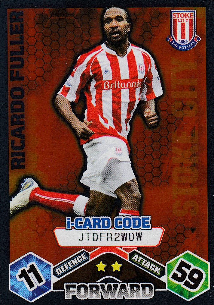 270. RICARDO FULLER - STOKE CITY - i-CARD